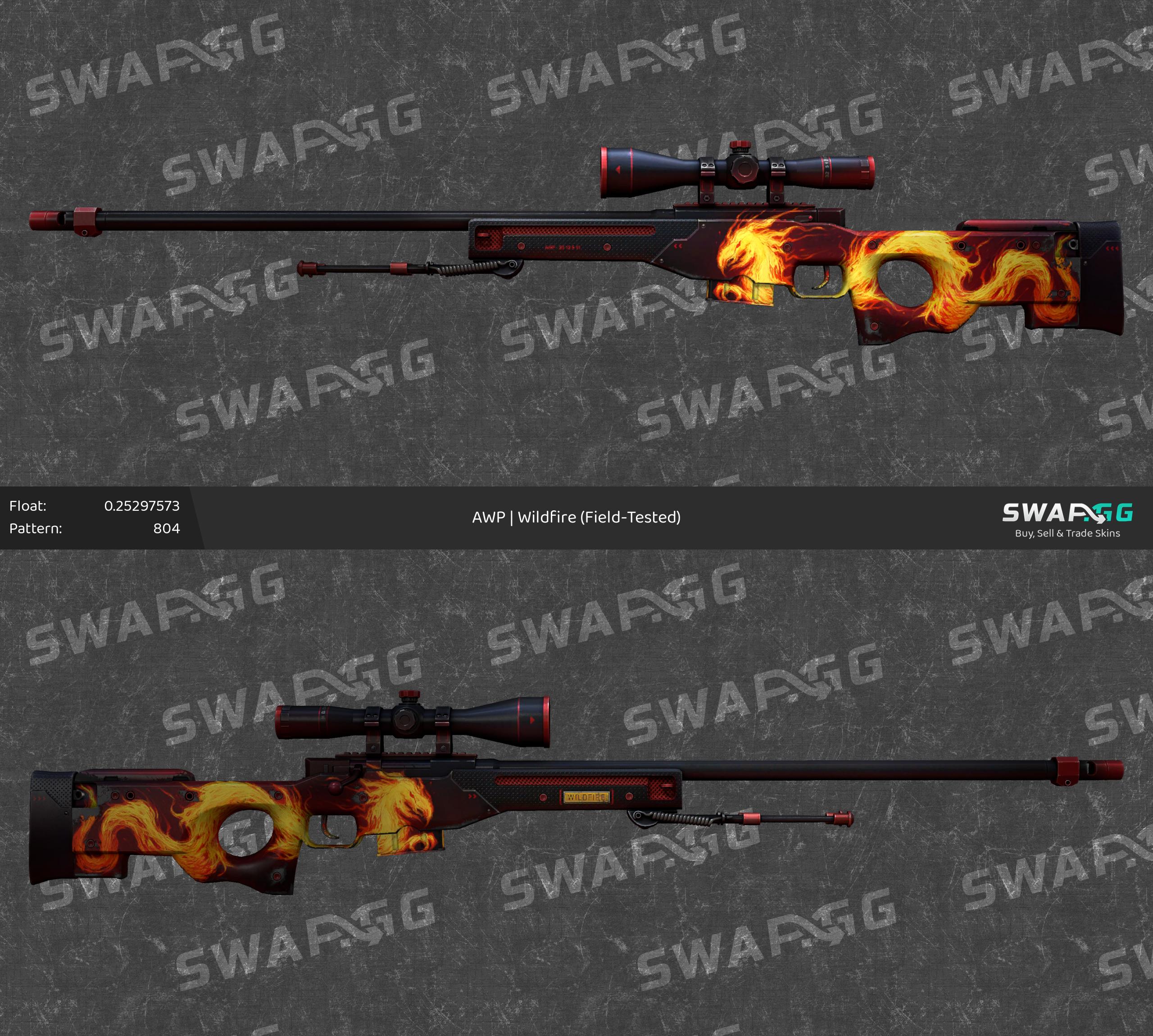 Awp wildfire battle scarred фото 1