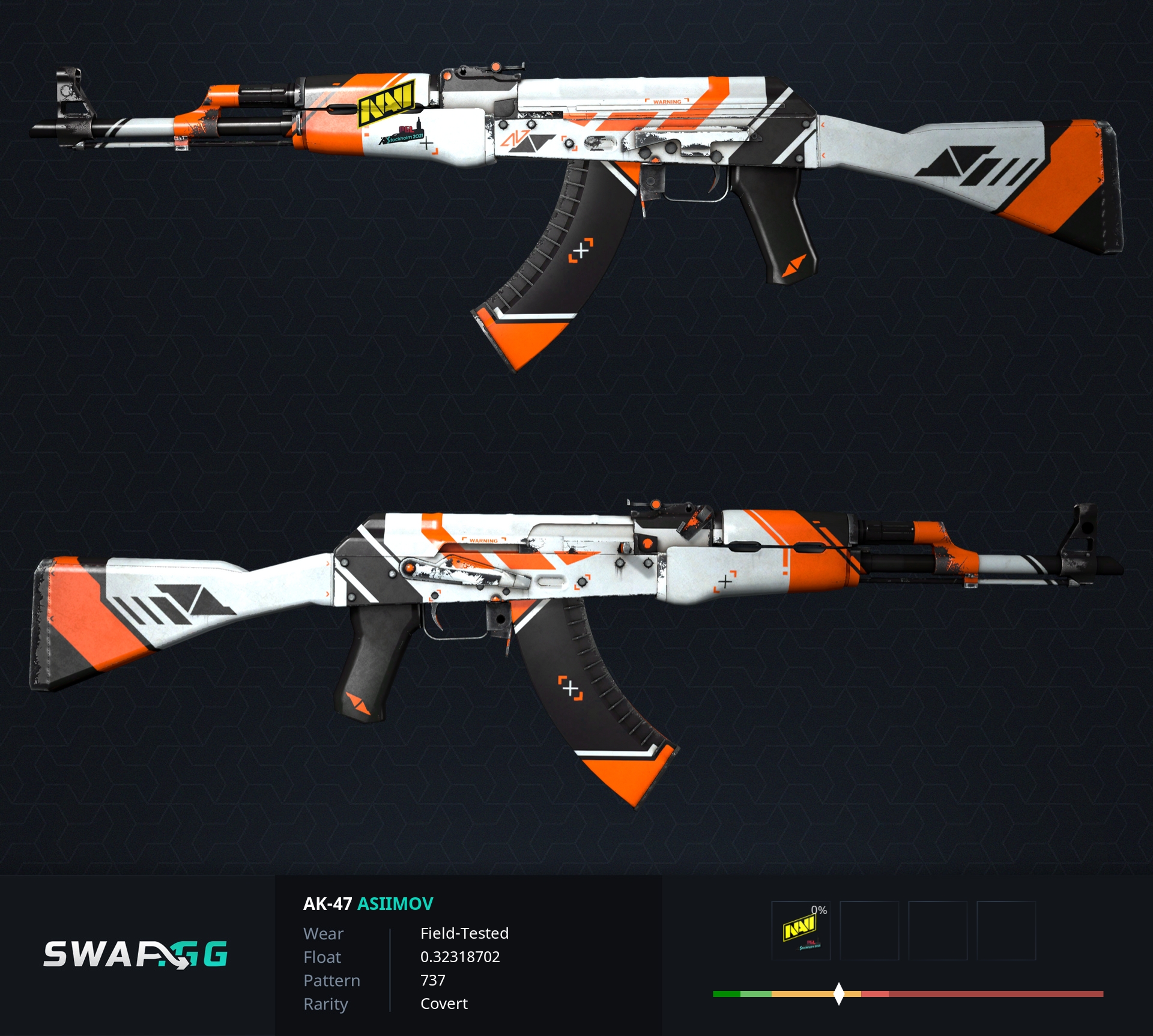 M4a4 asiimov battle scarred фото 16