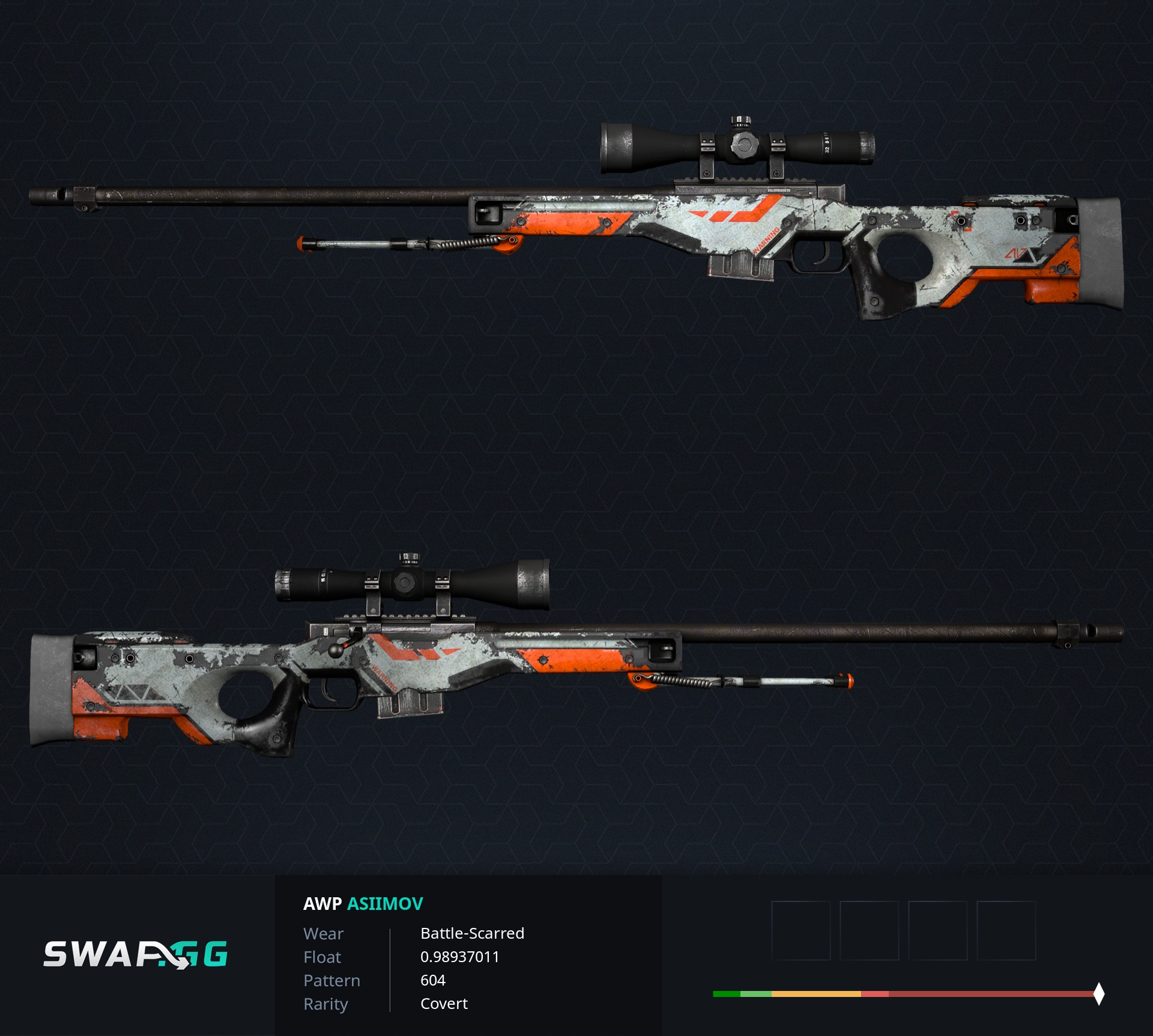 M4a4 asiimov bs фото 30