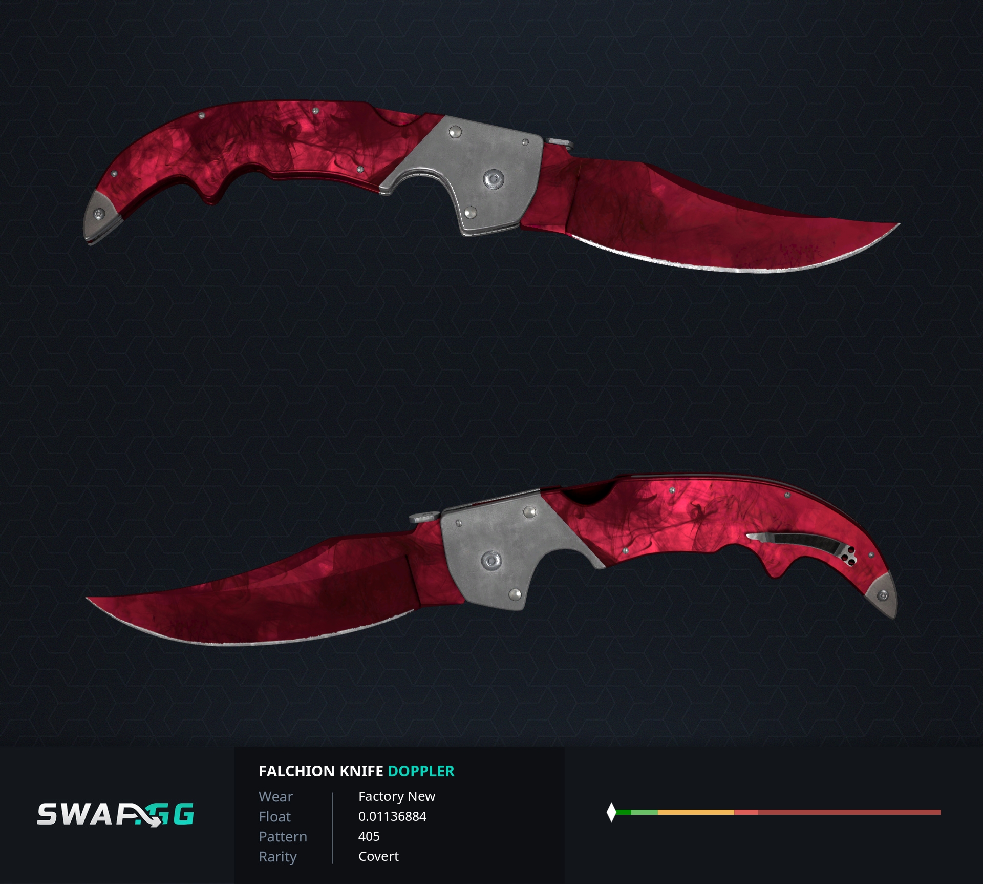 [Store] Falchion Knife Ruby 0.01, Gut Knife Sapphire 0.07, Butterfly ...