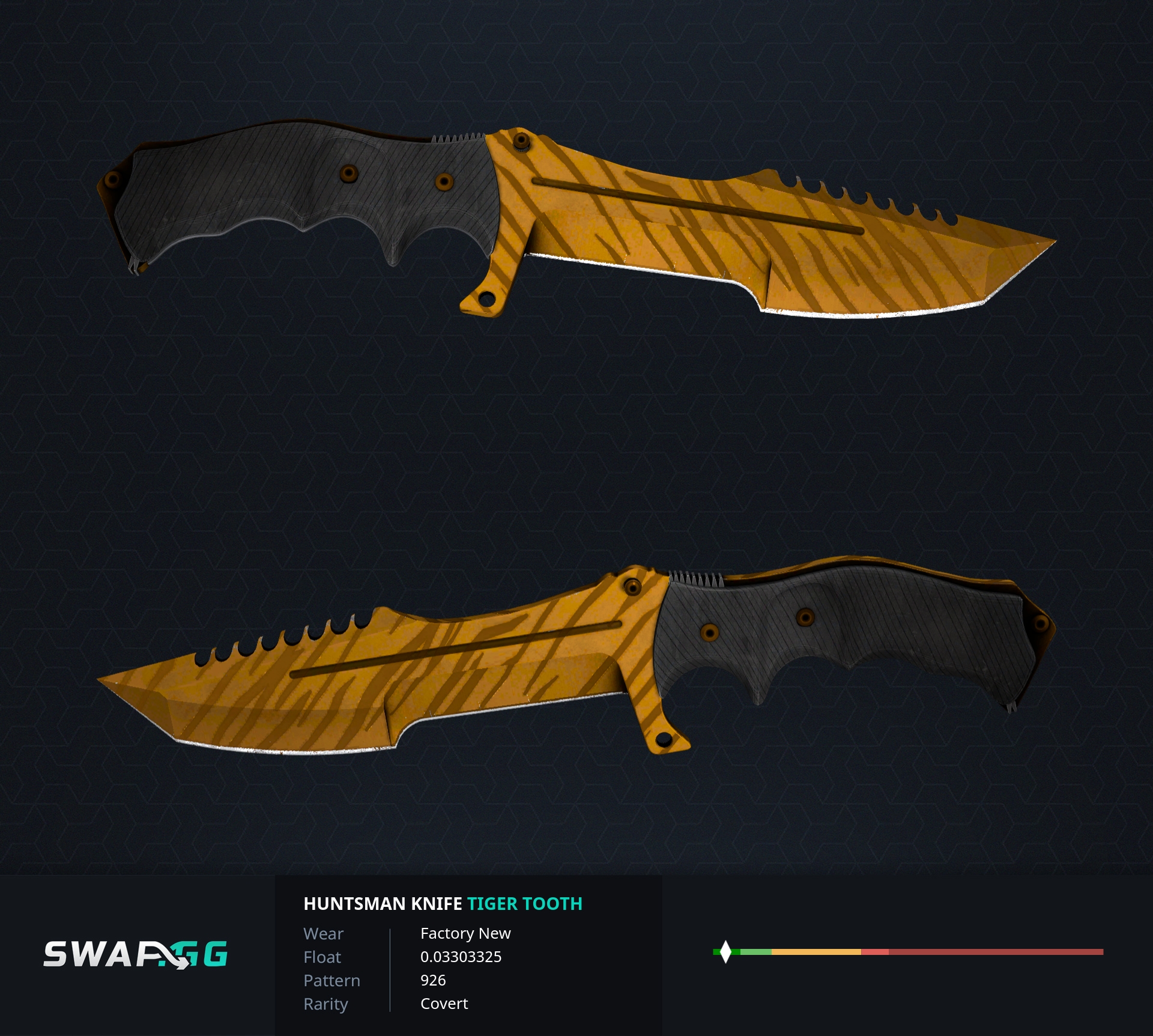 [H] Huntsman Knife Tiger Tooth FN 0,033 [W] Survival Knife Slaughter FN