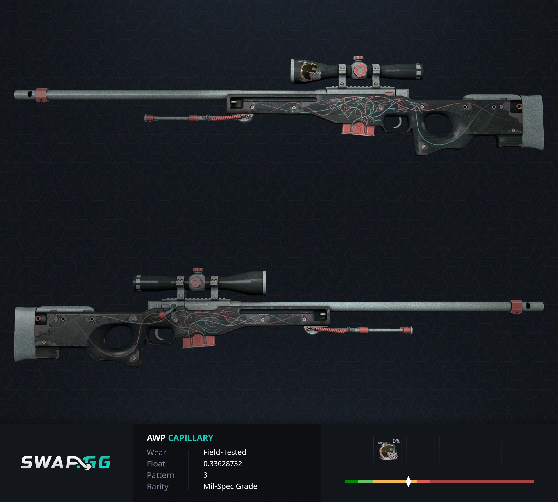 Awp wildfire battle scarred фото 15