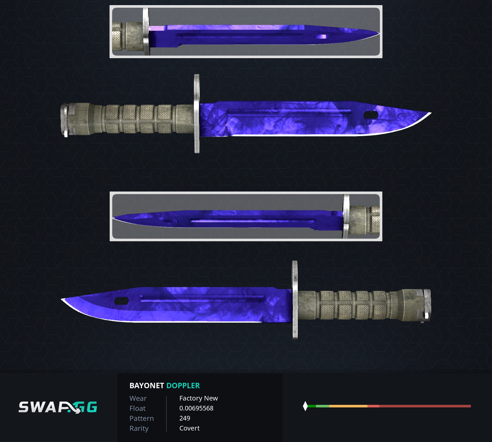 [H] Bayonet Sapphire 0.006 [W] Bayonet Emerald FN / Kara/M9 Ruby/BP MW