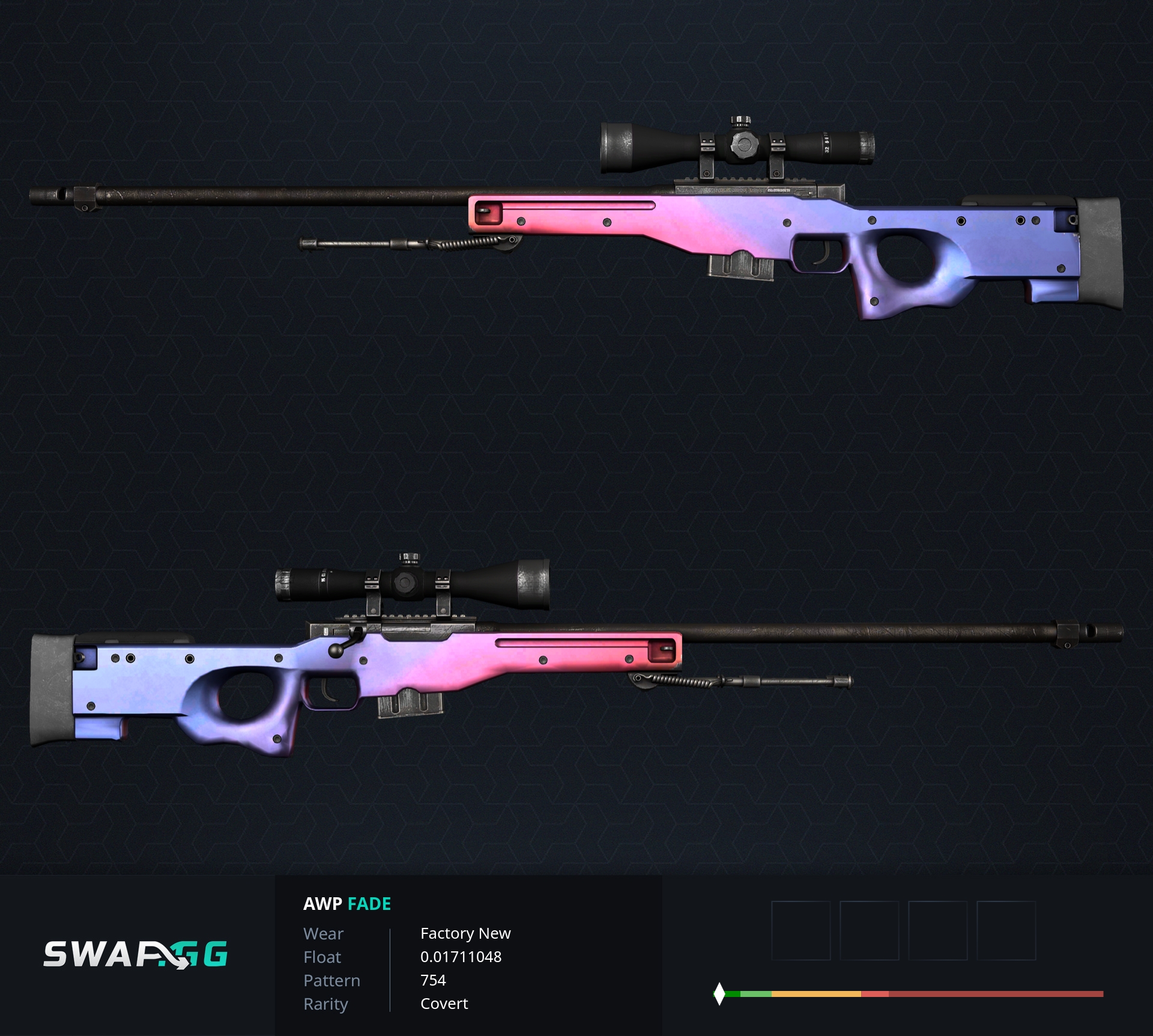 StatTrak™ AWP  Atheris ( Battle-Scarred ) *Game Play* 