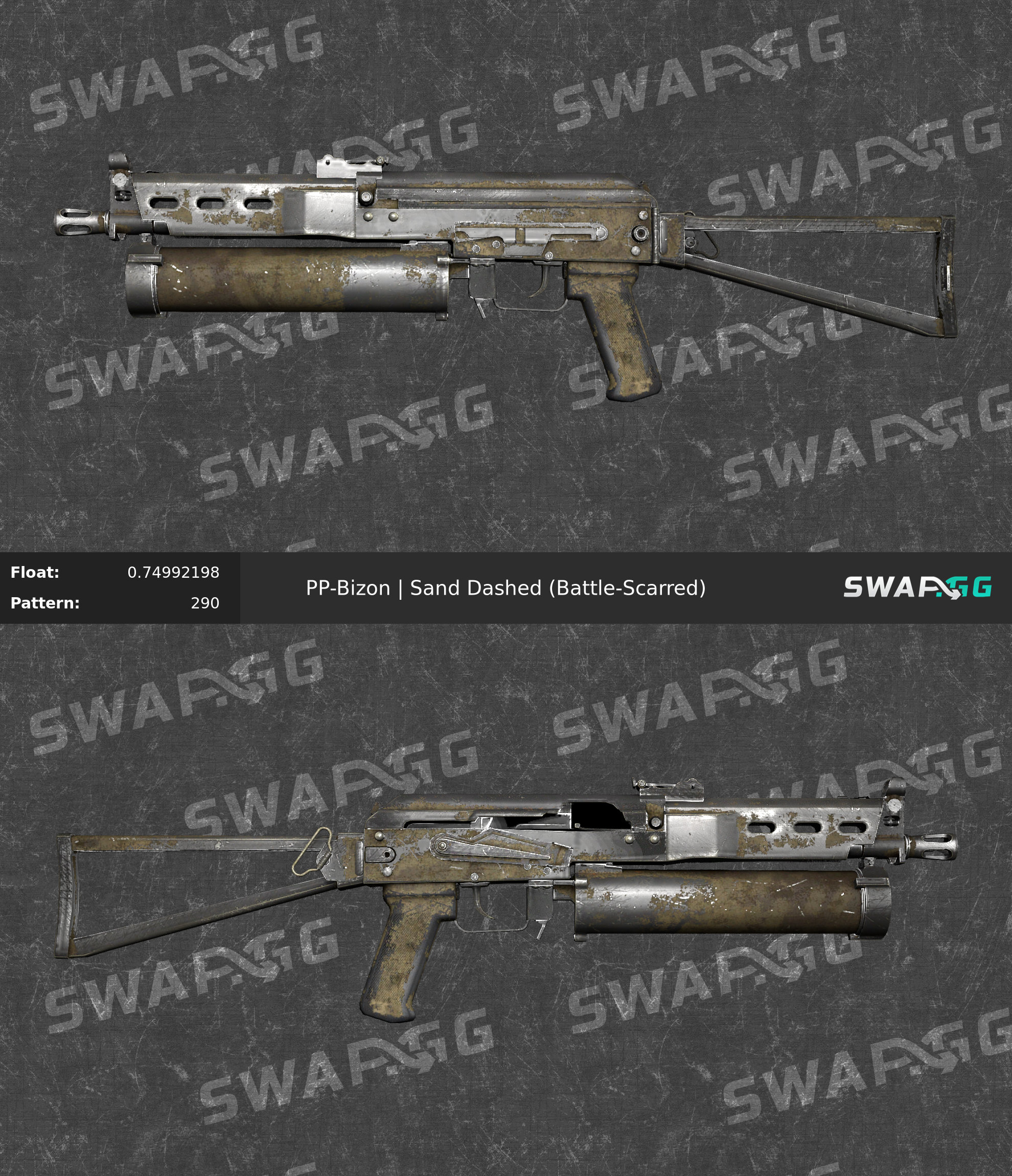 PP-Bizon Sand Dashed cs go skin instal the last version for android