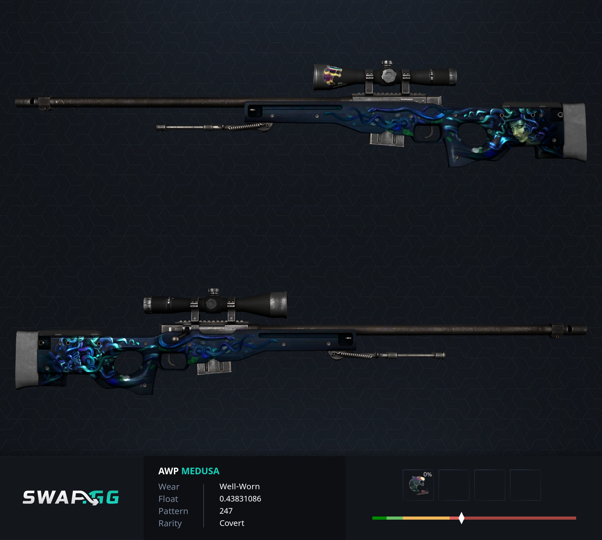  AWP  Medusa (Well-Worn)