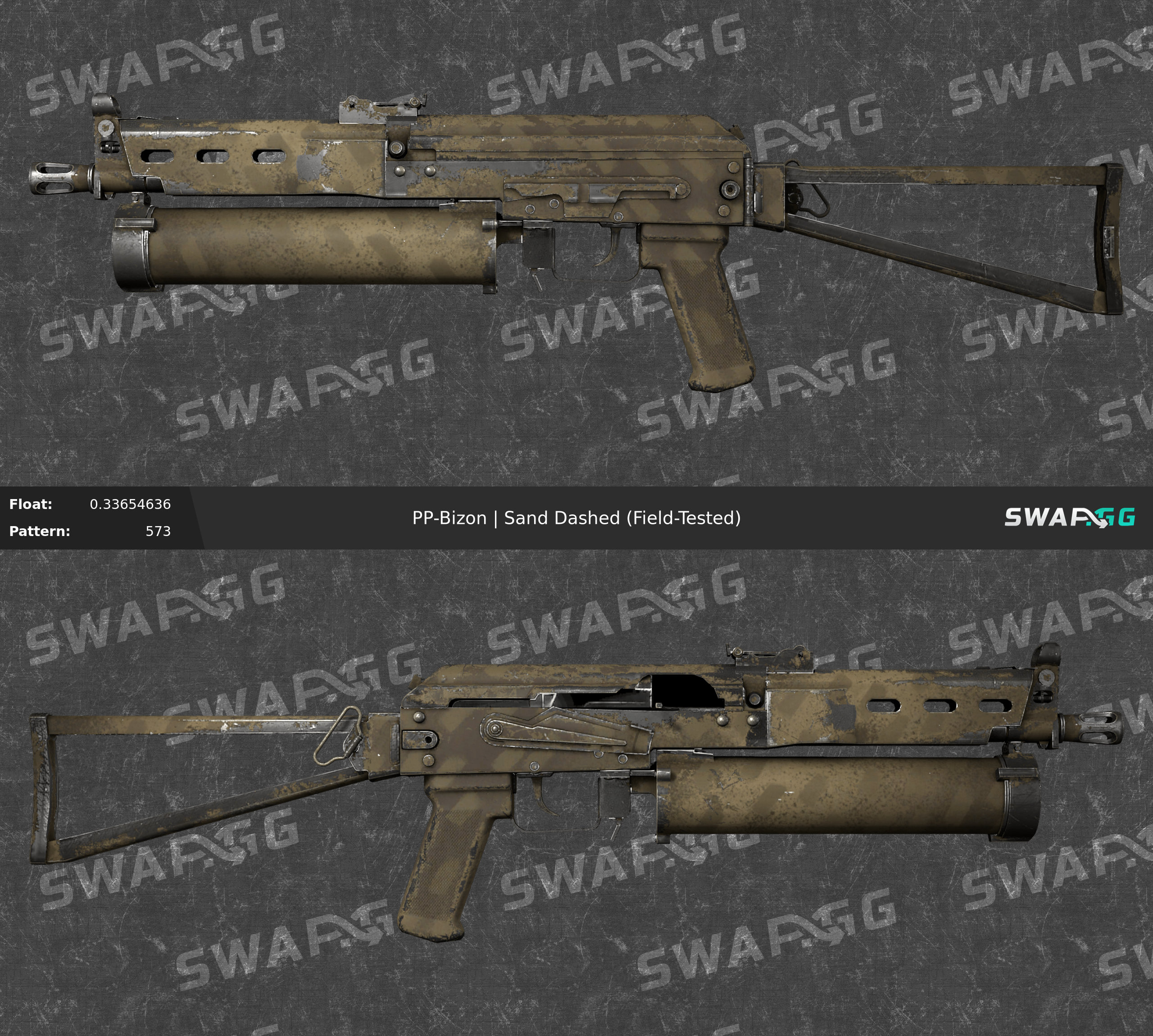 PP-Bizon Sand Dashed cs go skin download the new for apple