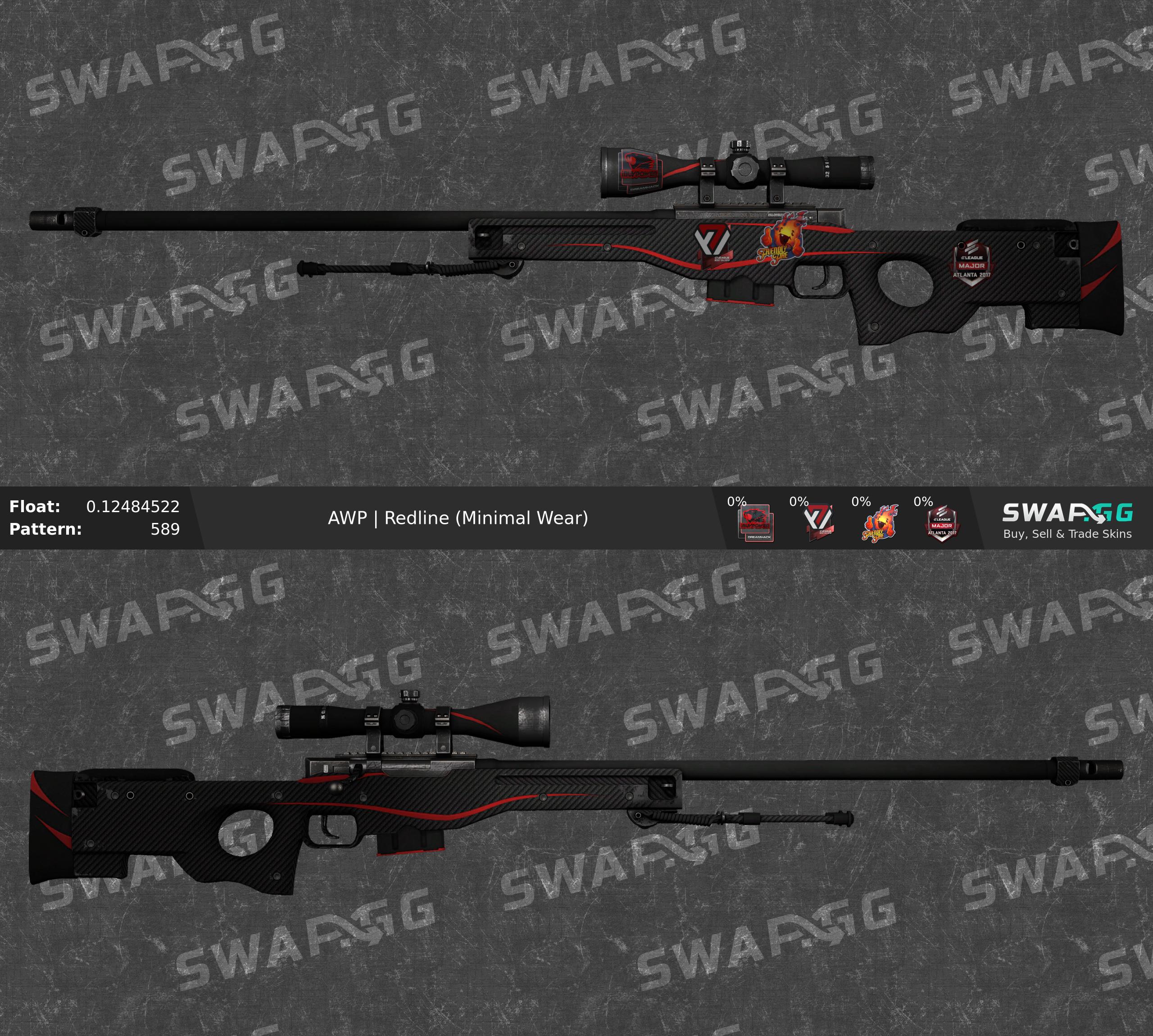 Field tested redline awp redline фото 2