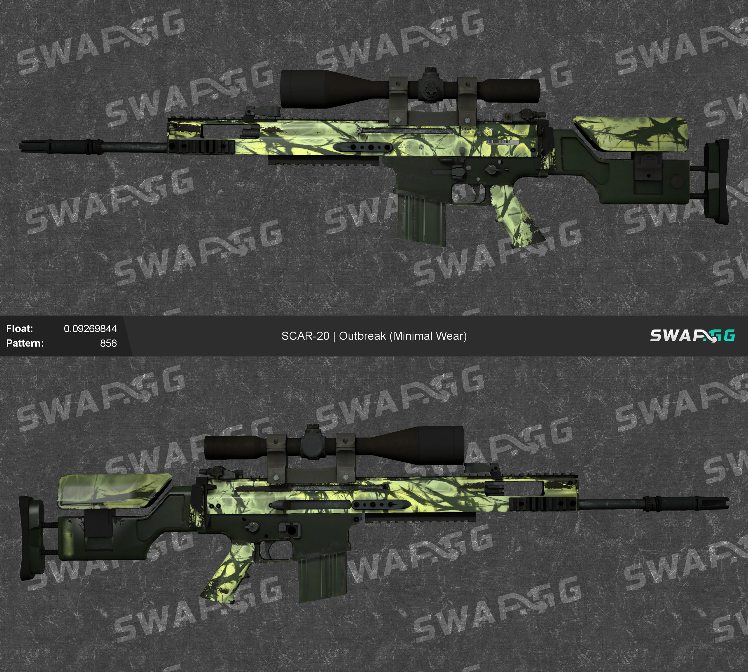 Scar 20 магна карта