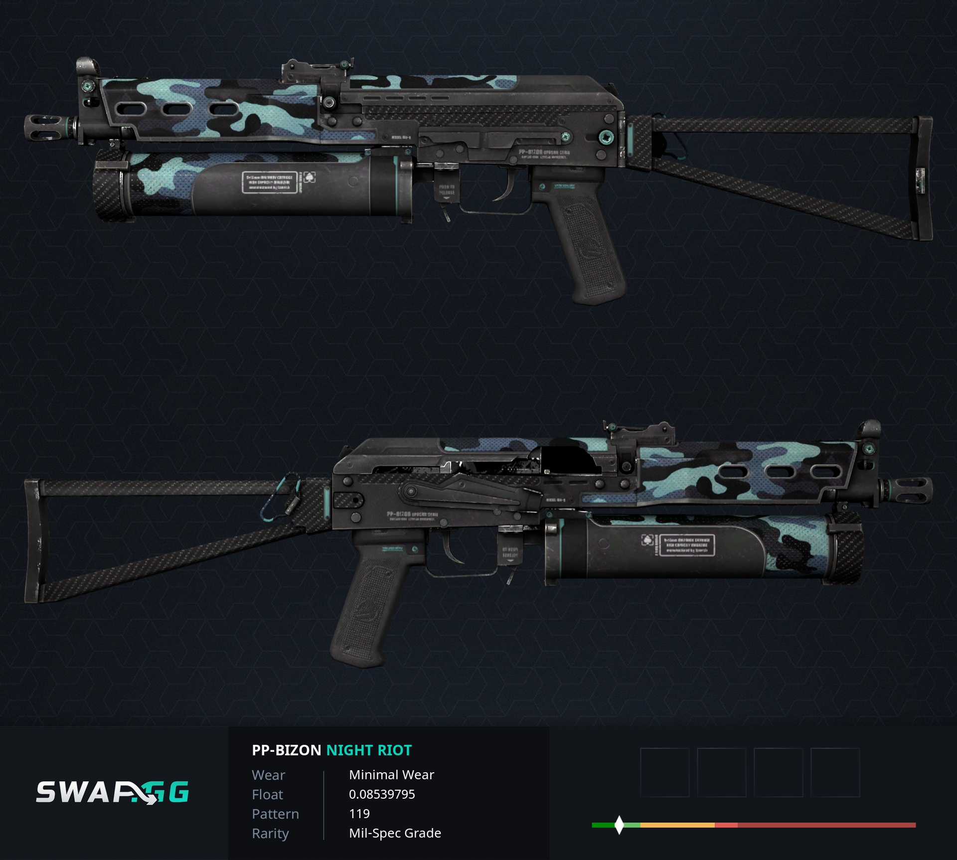 PP-Bizon Sand Dashed cs go skin download the new for ios