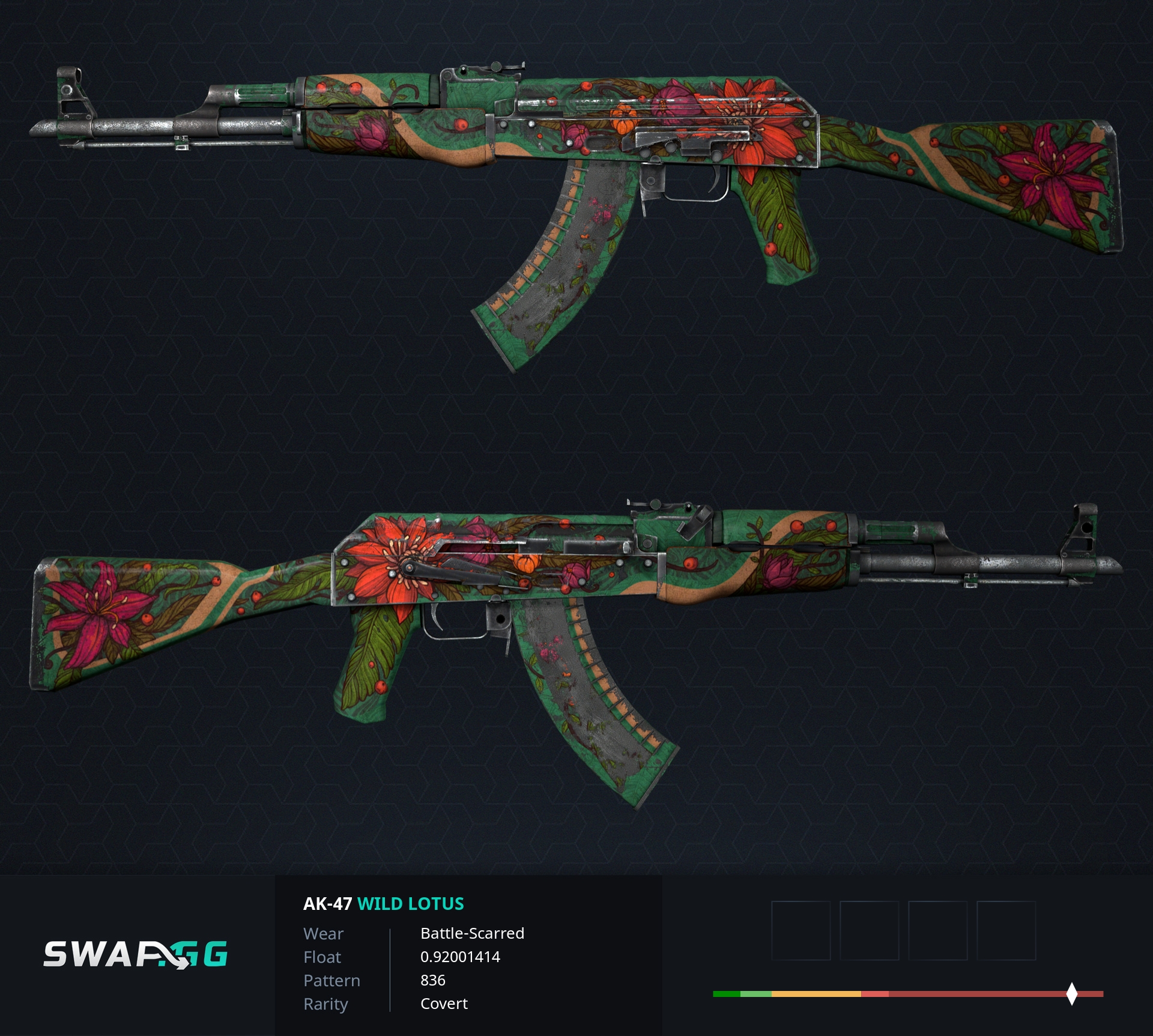 [H] AK-47 | Wild Lotus BS 0.92 [W] 10400RMB in items : r/GlobalCsgoTrade