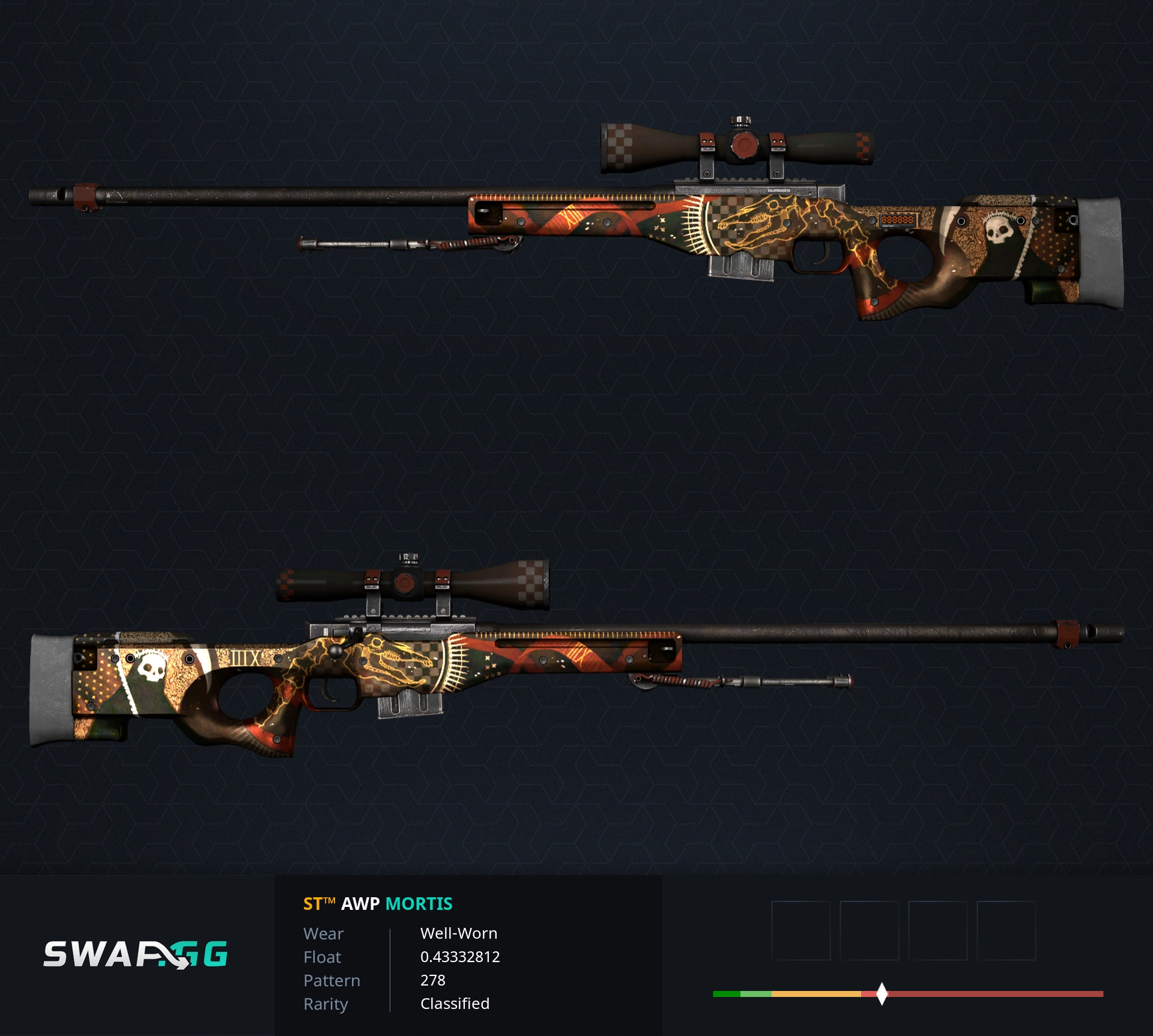 Awp neo noir well worn фото 92