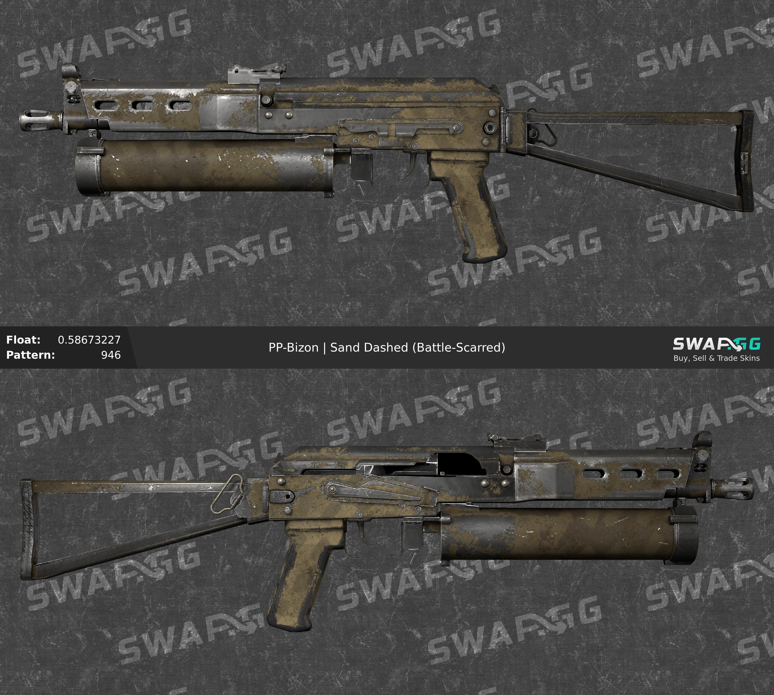 PP-Bizon Sand Dashed cs go skin download the new version for iphone