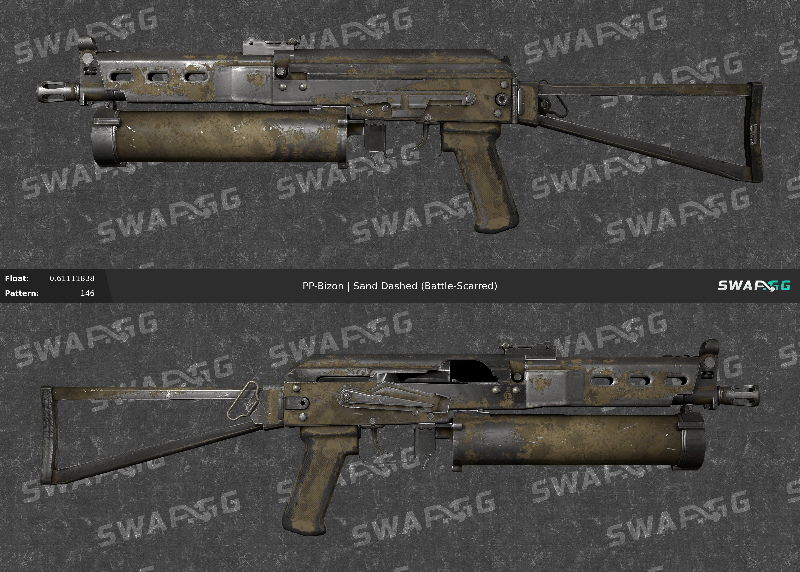 PP-Bizon Sand Dashed cs go skin instal the new for mac