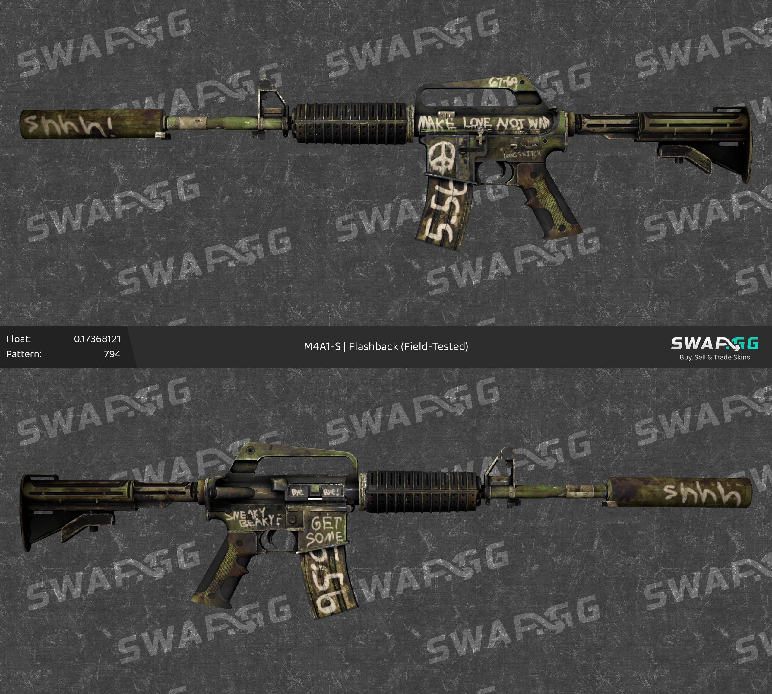 M4a1 s golden coil battle scarred фото 19