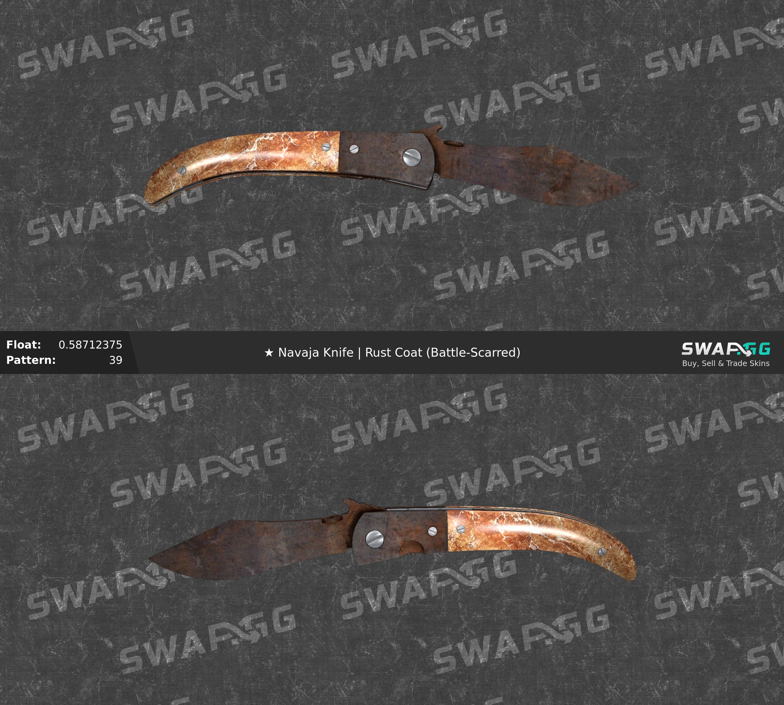 Falchion knife rust coat bs фото 52