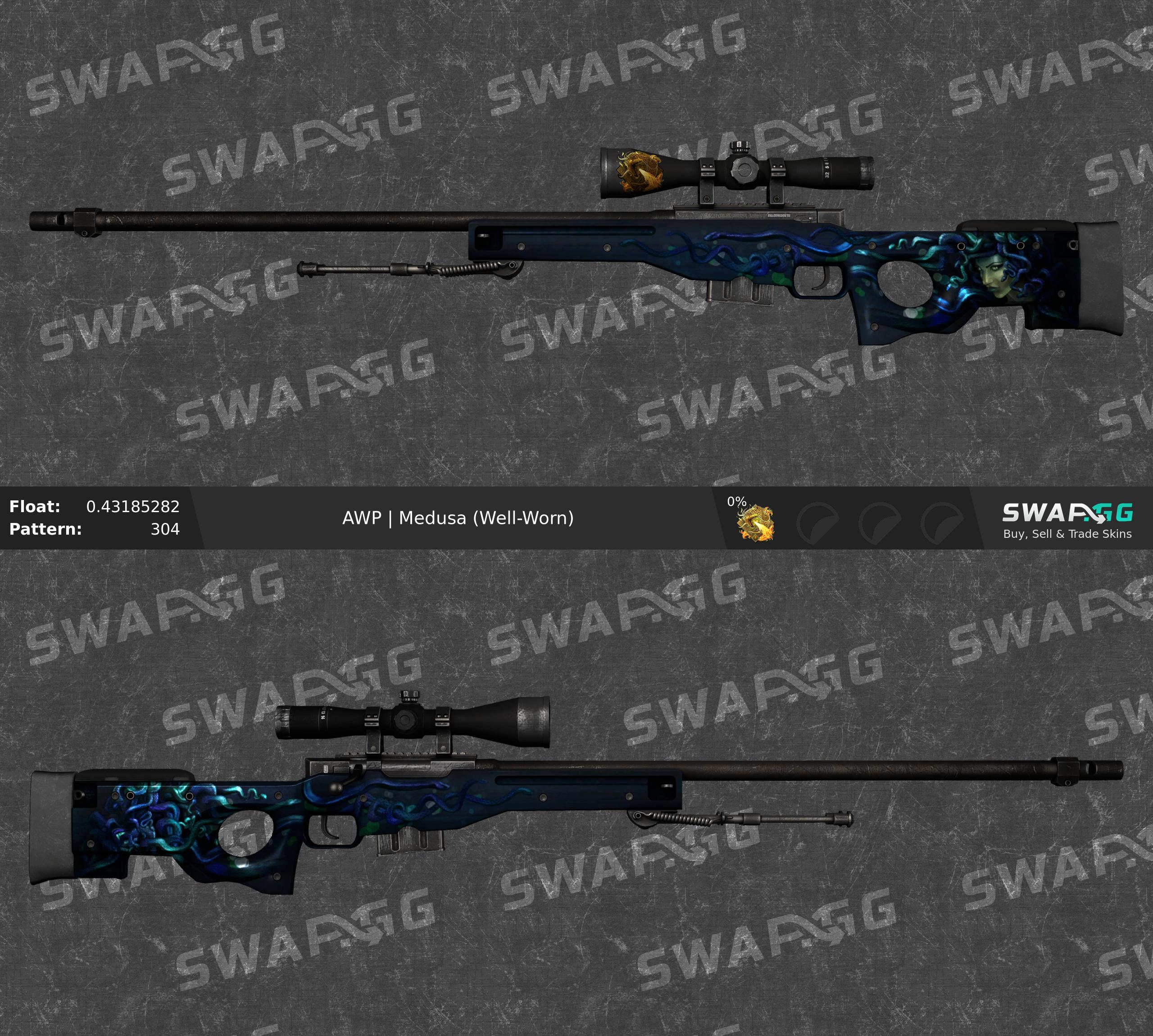  AWP  Medusa (Well-Worn)