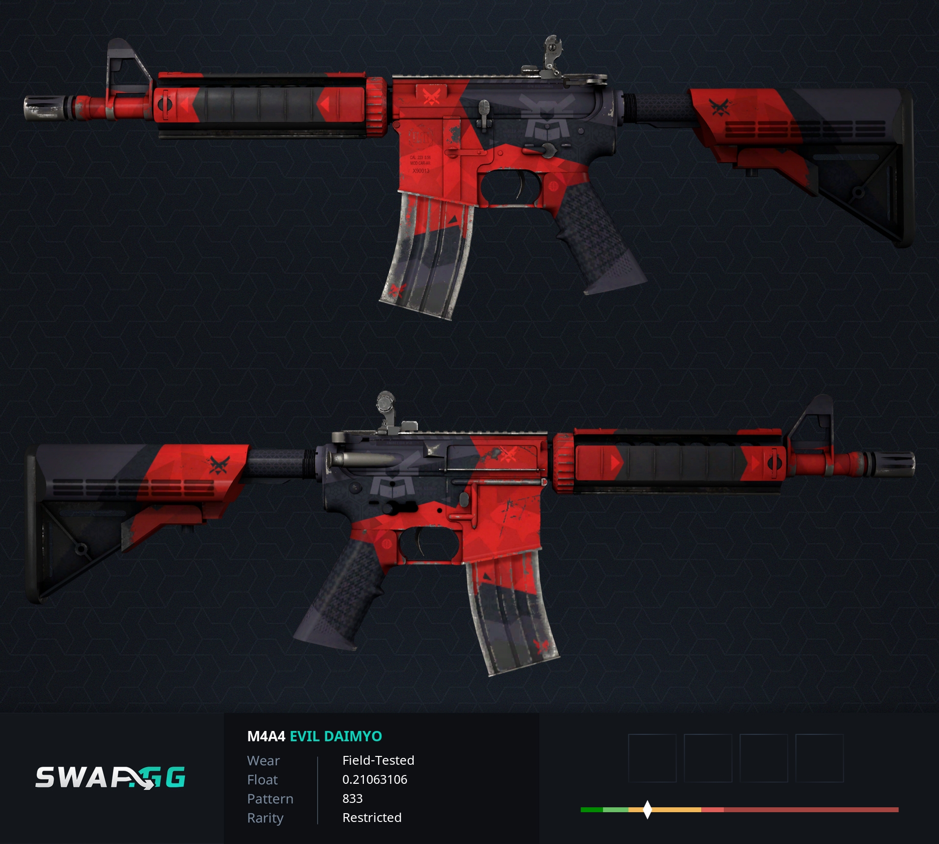M4a4 dragon king field tested m4a4 фото 68