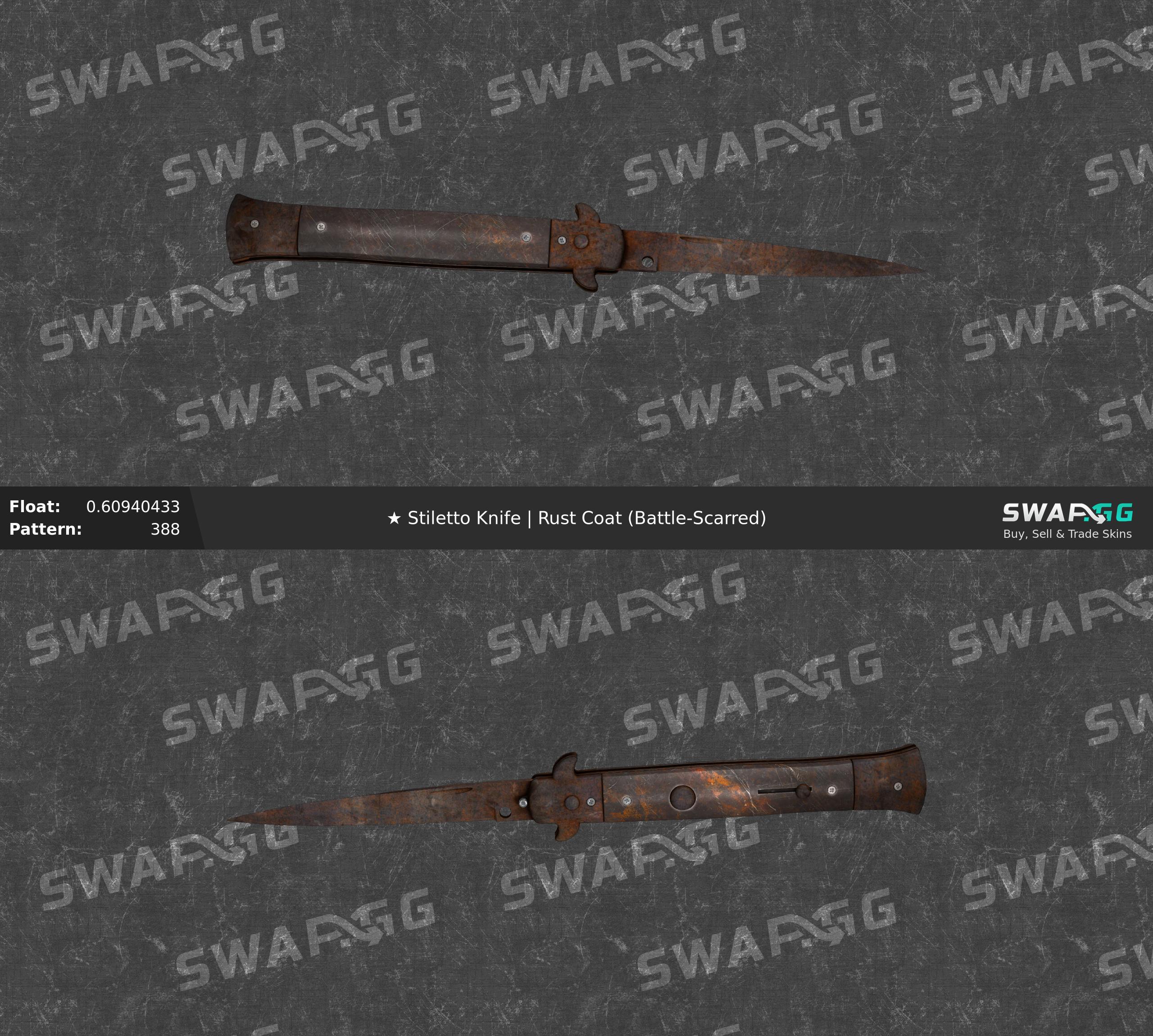 Stattrak bayonet rust coat battle scarred фото 15