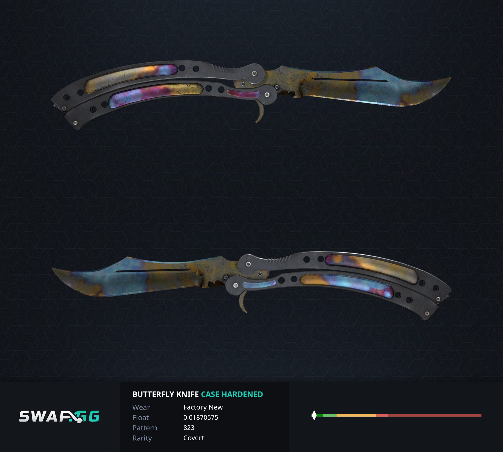 Steam gut knife marble fade фото 105