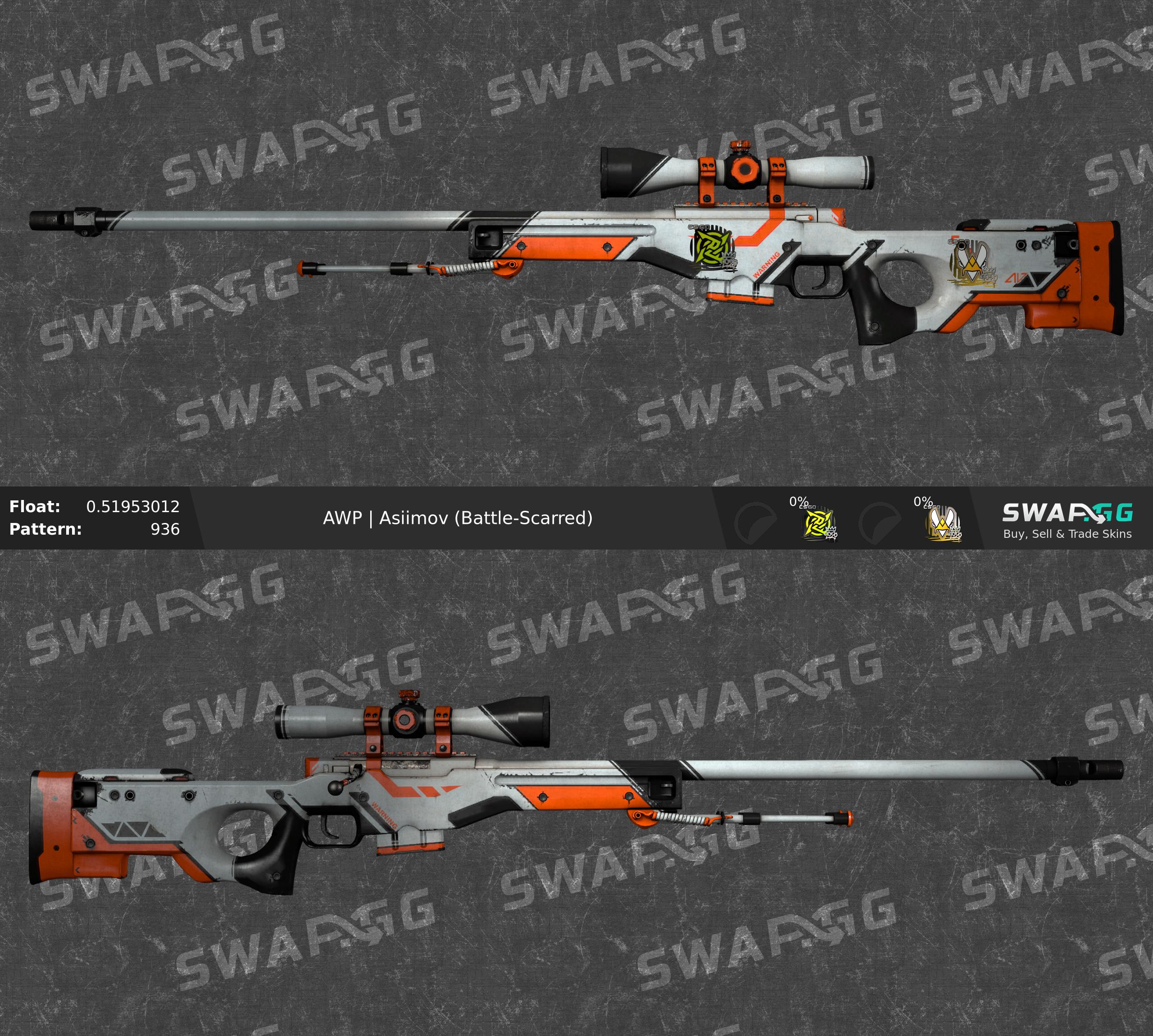 StatTrak™ AWP  Atheris (Minimal Wear)