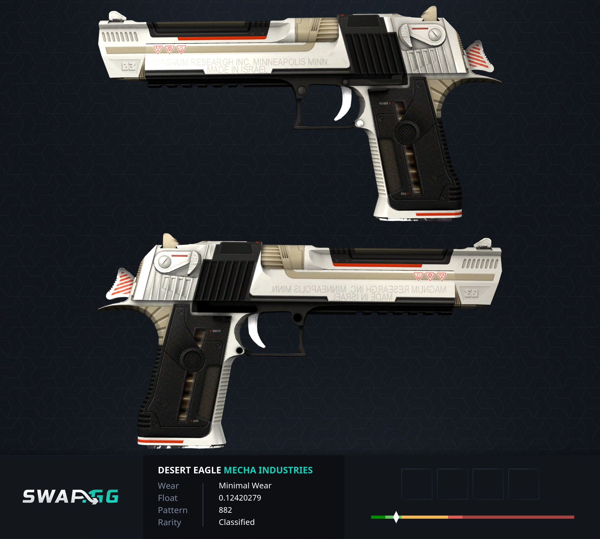 Stattrak Desert Eagle Trigger Discipline Minimal Wear Swap Gg