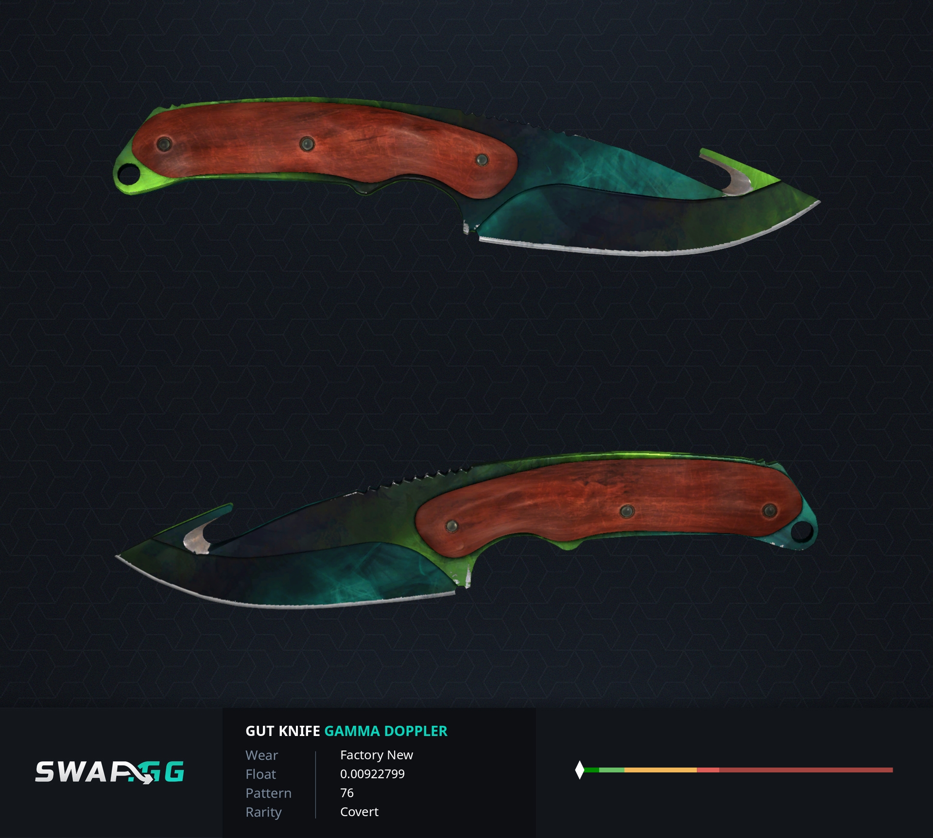 Pc Ak Vulcan Gut Knife Gamma Doppler Phase R Csgotrading