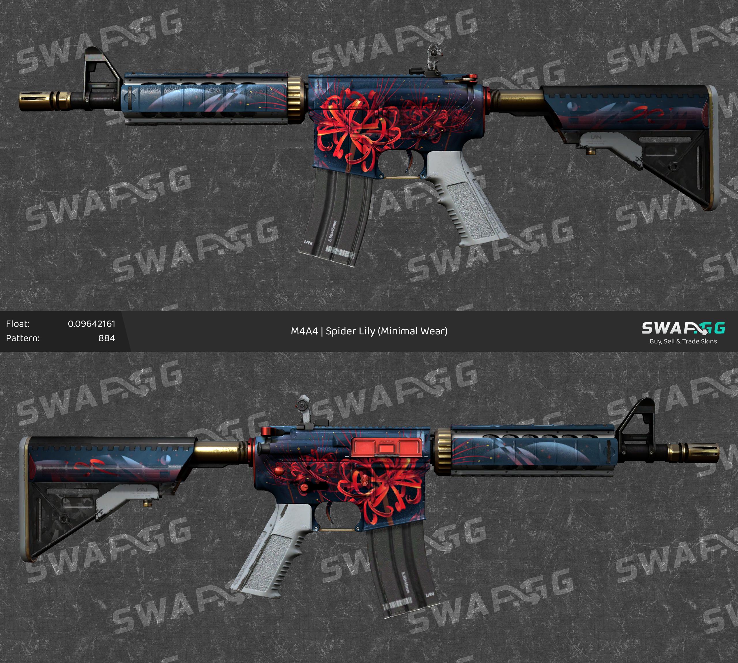 M4a4 spider lily bs фото 4